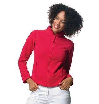 JERZEES LADIES MICRO FLEECE JACKET