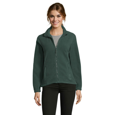 NORTH LADIES ZIP FLEECE in Green