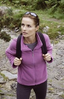 RESULT LA FEMME LADIES POLAIRE OUTDOOR FLEECE JACKET