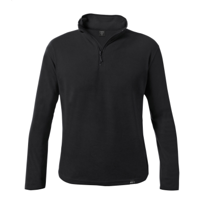 RPET FLEECE JACKET in Black