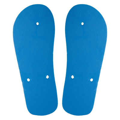 CUSTOMISABLE BEACH SLIPPERS - SOLE in Blue