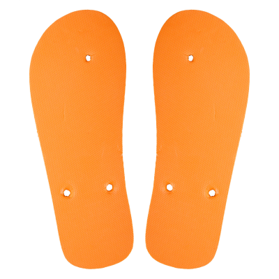 CUSTOMISABLE BEACH SLIPPERS - SOLE in Orange