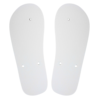 CUSTOMISABLE BEACH SLIPPERS - SOLE in White