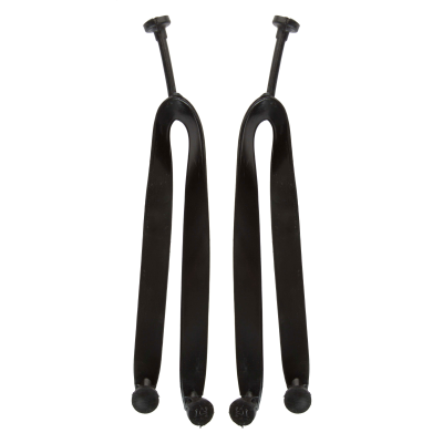 CUSTOMISABLE BEACH SLIPPERS - STRAP in Black