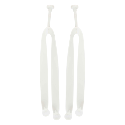 CUSTOMISABLE BEACH SLIPPERS - STRAP in White