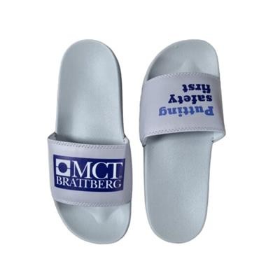 SLIDER with PU Strap Print