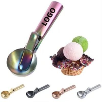 STAINLESS STEEL METAL ICE CREAM SCOOP