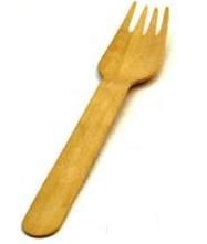 BIRCH WOOD DISPOSABLE CUTLERY FORK