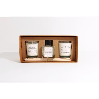 2 X 90ML SOY & RAPESEED WAX CANDLE & 50ML REED FRAGRANCE DIFFUSER
