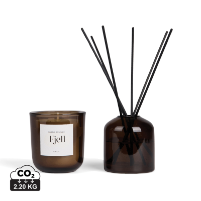 VINGA NORDIC ESSENCE AMBIENCE SET in Off White, Dark Brown