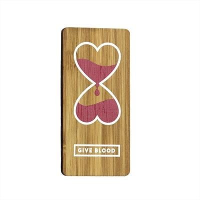 BESPOKE BAMBOO FRIDGE MAGNET