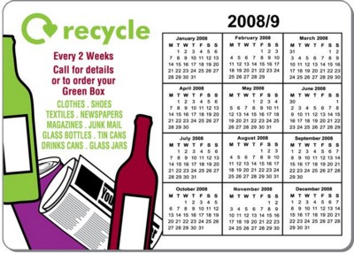 CALENDAR FRIDGE MAGNET