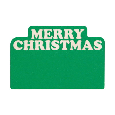 CHRISTMAS FRIDGE MAGNET in Green
