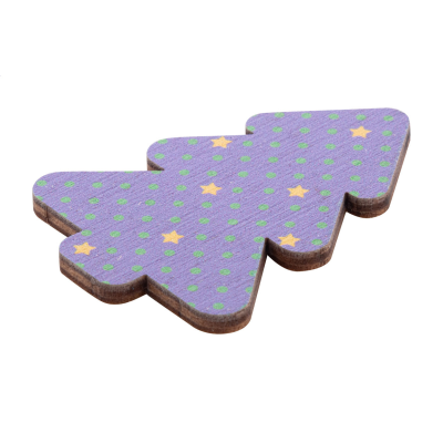 CUSTOM CHRISTMAS FRIDGE MAGNET, CHRISTMAS TREE in Natural