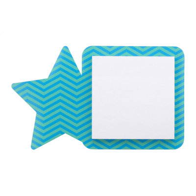 CUSTOM FRIDGE MAGNET, STAR in White