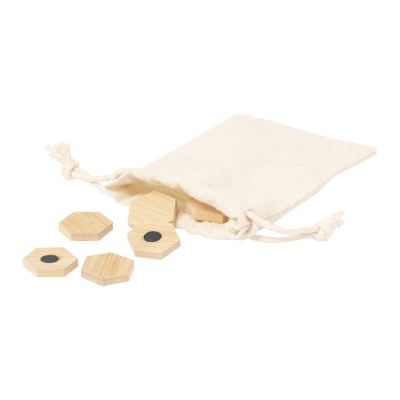 FRIDGE MAGNET SET in Natural