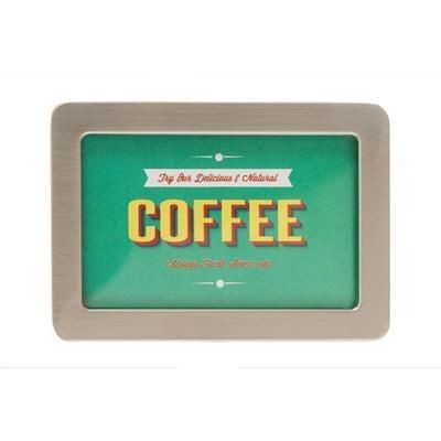 GOLD COLOUR METAL FRIDGE MAGNET