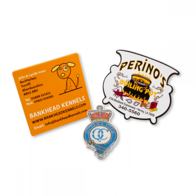 PRINTED ALUMINIUM METAL FRIDGE MAGNET (60MM)