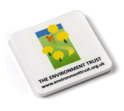 RECYCLED 45MM SQUARE FRIDGE MAGNET
