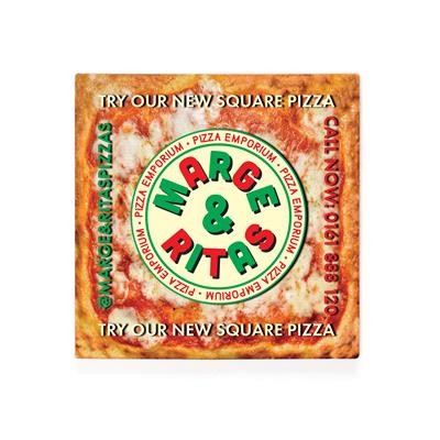 RECYCLED SQUARE MAGNET - PROMOTIONAL CORPORATE GIFT