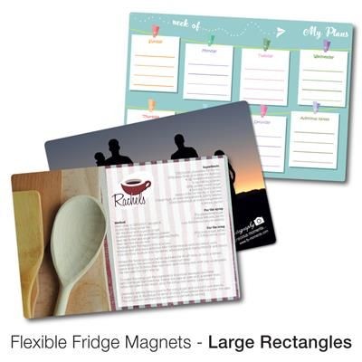 VARIOUS LARGE RECTANGULAR SHAPE FLEXIBLE FRIDGE MAGNET
