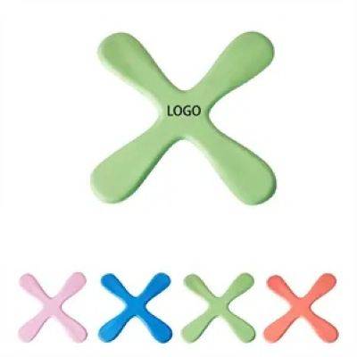 EVA FOUR-LEAF FOAM FLYING ROUND DISC TOY