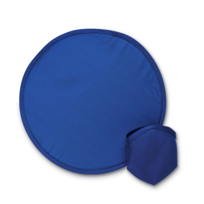 FOLDING FRISBEE in Pouch in Blue