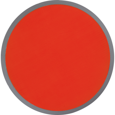 FOLDING FRISBEE with Polyester Case in Red