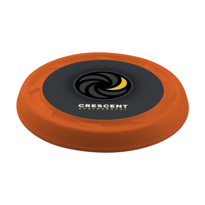 RECYCLED PLASTIC FRISBEE COOL MODEL in Orange