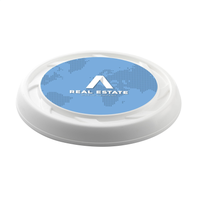 RECYCLED PLASTIC FRISBEE COOL MODEL in White