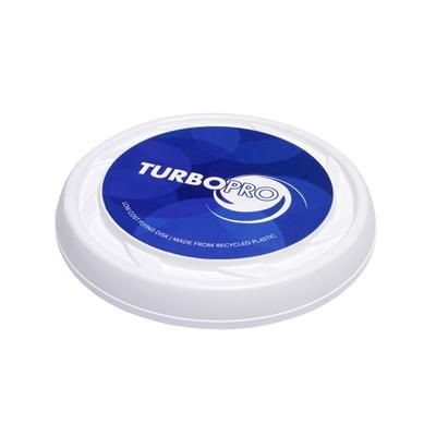 RECYCLED TURBO PRO FLYING ROUND DISC OR FRISBEE