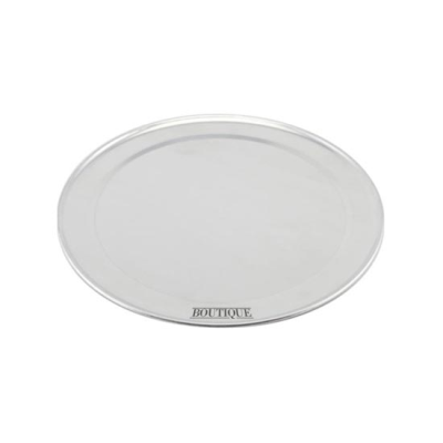 ALUMINIUM METAL FLAT WIDE RIM PIZZA PAN (280MM)