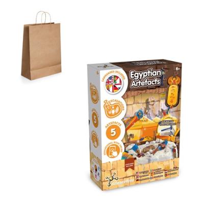 ANCIENT EGYPT EXCAVATION KIT III EDUCATIONAL GAME SUPPLIED with a Kraft Paper Gift Bag