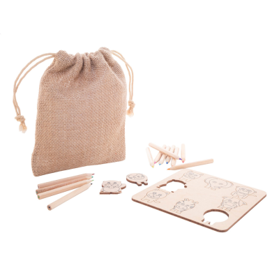 COLOURING SHAPE MATCHING GAME in Natural