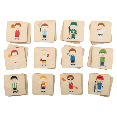 MEMORY GAME, SPORTS in Natural