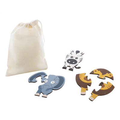 PUZZLE GAME, ANIMALS in Multi Colour