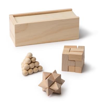 ROCKS WOODEN GAME SET