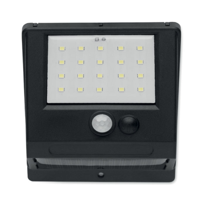 SOLAR LED LIGHT MOTION in Black