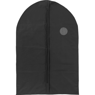 GARMENT BAG with a Zipper in Black