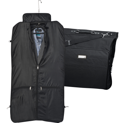 POLYESTER SUIT CARRIER in Black 