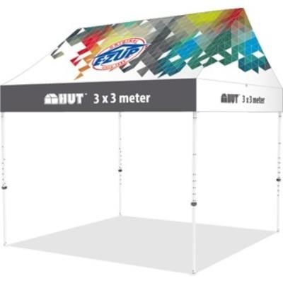 E-Z UP HUT 3M X 3M PRINTED