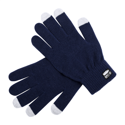 RPET TOUCH SCREEN GLOVES in Dark Blue