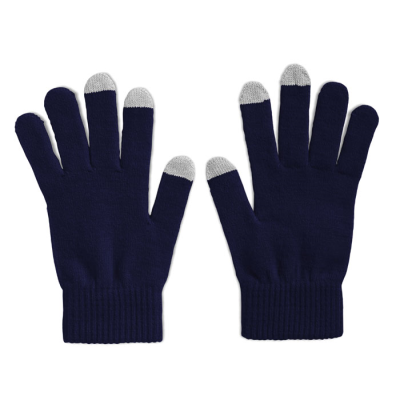 TACTILE GLOVES FOR SMARTPHONES in Blue