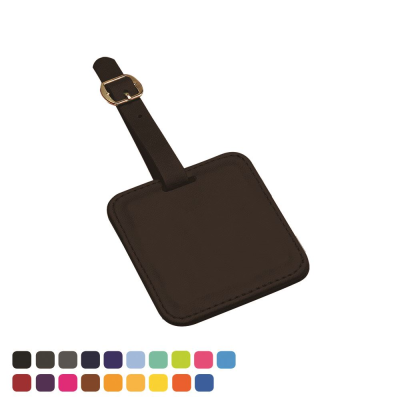 SQUARE BAG TAG in Soft Touch Vegan Torino PU