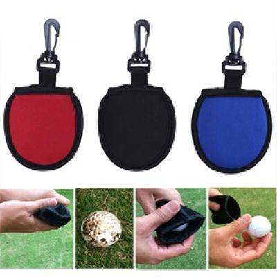 GOLF BALL WASHER CLEANING POUCH