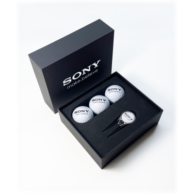 GEO 3 BALL GOLF MINI PRESENTATION BOX