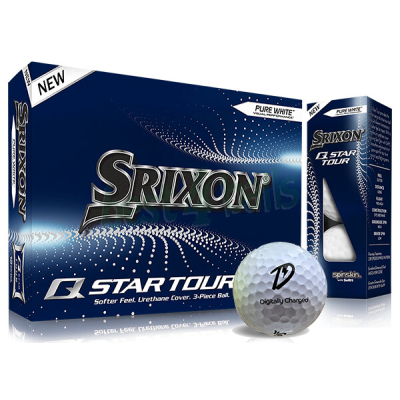 SRIXON Q STAR TOUR PRINTED GOLF BALL 12-47 DOZEN