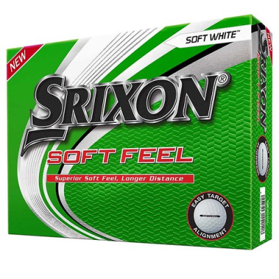 SRIXON SOFT FEEL PRINTED GOLF BALL 12-47 DOZEN