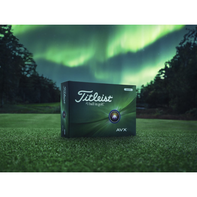 TITLEIST AVX PRINTED GOLF BALL