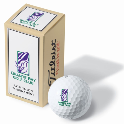 TITLEIST PRO V1 GOLF BALL in 2 Ball Printed Sleeve